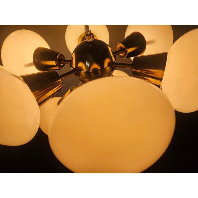 Mid-Century Sputnik Chandelier from Kamenicky Senov, 1970s For Sale - Image 13 of 16