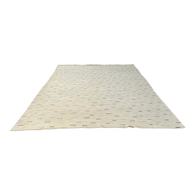 11ft 9in × 14ft 7in Ben Soleimani for Restoration Hardware Linear Stripe Area Rug For Sale