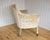 Metal Antique French Sofa in Velvet, 1830 For Sale - Image 7 of 18