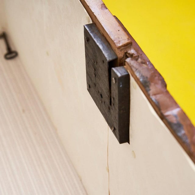 Antique Wooden Chest, 1800s For Sale - Image 13 of 18