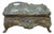 Antique Art Nouveau Brainard & Wilson B&w Jewelry Keepsake Casket Box 8" For Sale
