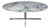 Vintage Oval Arabescato Marble Dining Table by Florence Knoll for Roche Bobois, 1960s For Sale