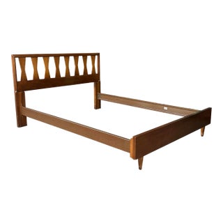 American of Martinsville Full Size Bed Frame Mid Century Modern For Sale