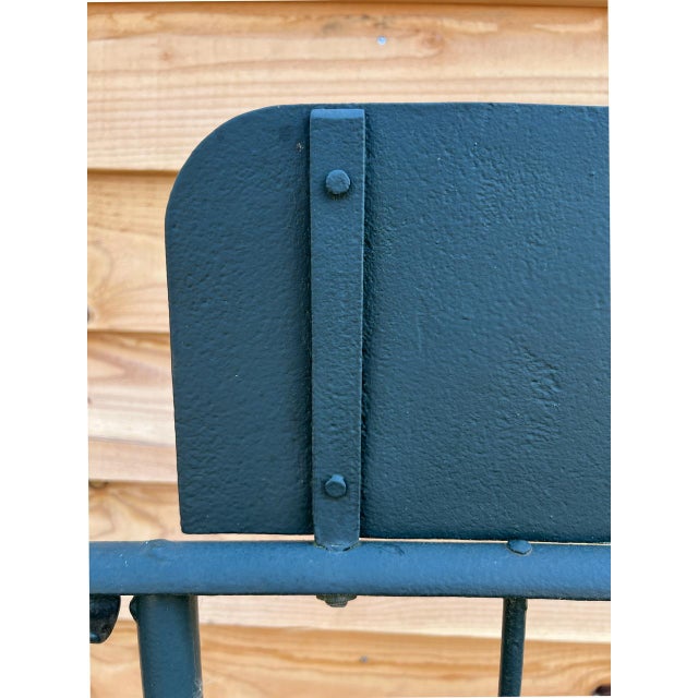 Wrought Iron Bicycle Stand Rack, 1920s For Sale - Image 7 of 9