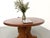 Brutalist Round Table in Oak, 1960s For Sale - Image 16 of 18