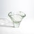 Hand Blown Murano Fluid Vase in Clear With Bubbles For Sale - Image 4 of 10