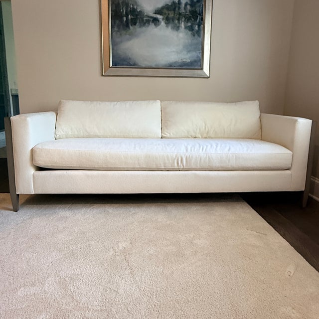 Vanguard Wood Framed Sofa For Sale - Image 9 of 15