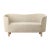 Beige Sahco zero and natural oak mingle sofa by Lassen. Dimensions: W 154 x D 68 x H 74 cm. Materials: Textile, Oak. The...