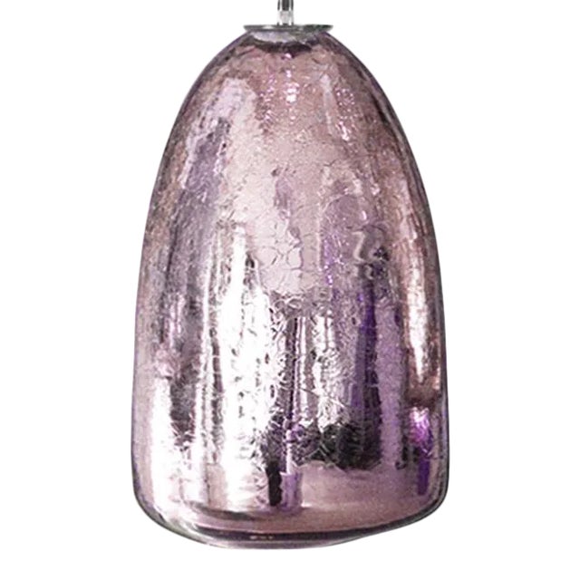Summit Pendant Light from the Charmed Collection in Rose Quartz For Sale