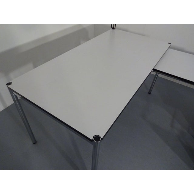 Large Desk by Fritz Haller and Paul Schärer for USM Haller, Switzerland, 1990s For Sale - Image 14 of 18