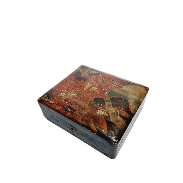 Japanese Lacquerware Box, 1920s For Sale - Image 18 of 18