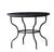 Matthew Izzo Home Moroccan Zellige Midnight Sky Tile and Iron Base 40" Round Bistro Table For Sale - Image 4 of 4