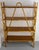 Wood Midcentury Modern French Wicker Shelves, 1950s For Sale - Image 7 of 17