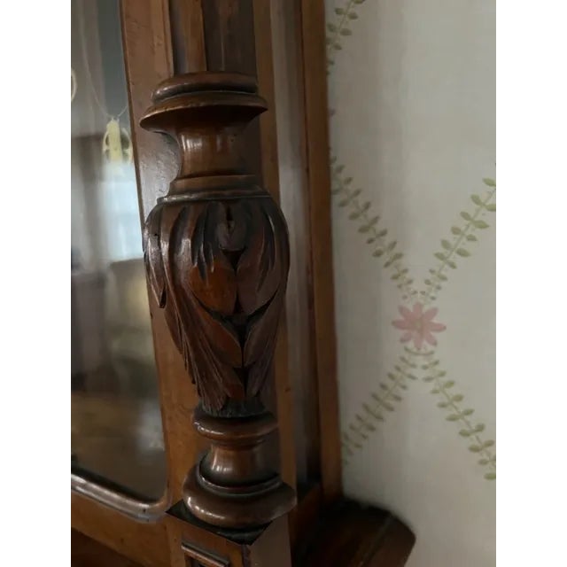 19th Century 2 Weight Biedermeier Regulator Wall Clock For Sale - Image 9 of 12