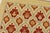 Suzani Rug 6’7” X 7’9” Beige Wool Hand-Knotted Oriental Carpet For Sale In Philadelphia - Image 6 of 12