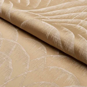 Schumacher Voussoir Moderne Fabric In Sand