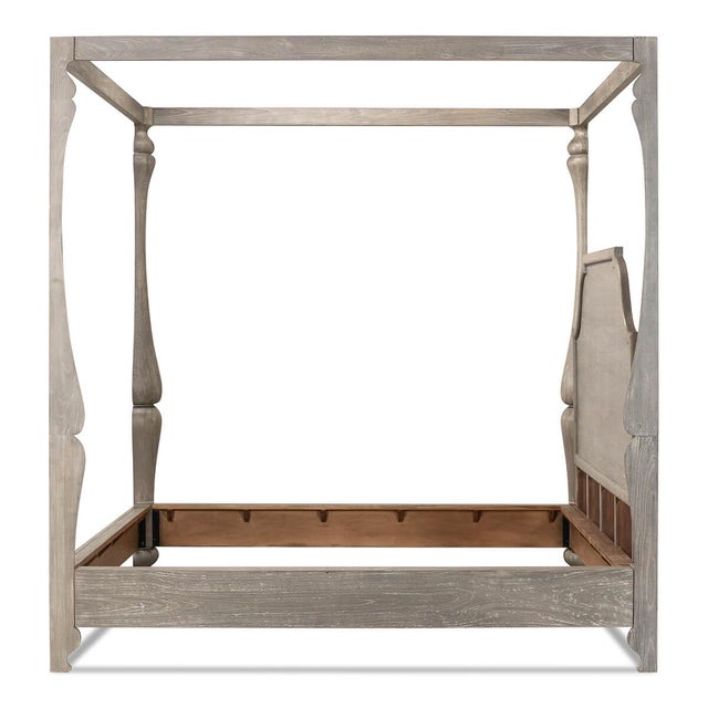 European Style Canopy Bed For Sale In Raleigh - Image 6 of 12