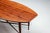 Assymetrical Coffee Table with Glass Storage and Cross Leg Details, 1960s For Sale - Image 13 of 14