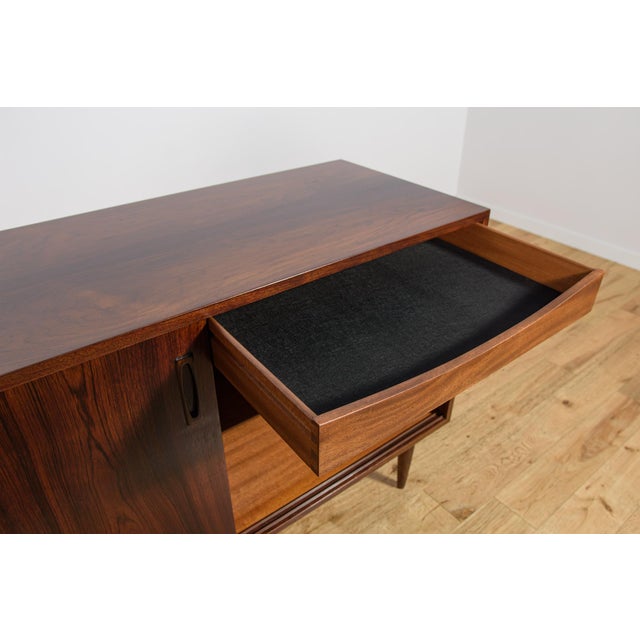 Small Mid-Century Rosewood Sideboard, Denmark,1960s For Sale - Image 12 of 18