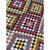 Mid-Century Modern 1940s Multicolor Diamond Tribal Turkish Village Kilim Flat Weave 6' 4" X 11' Rug For Sale - Image 3 of 5