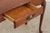 1980s Amish Made Cherry Queen Anne Console Table W. Drawer For Sale - Image 5 of 14