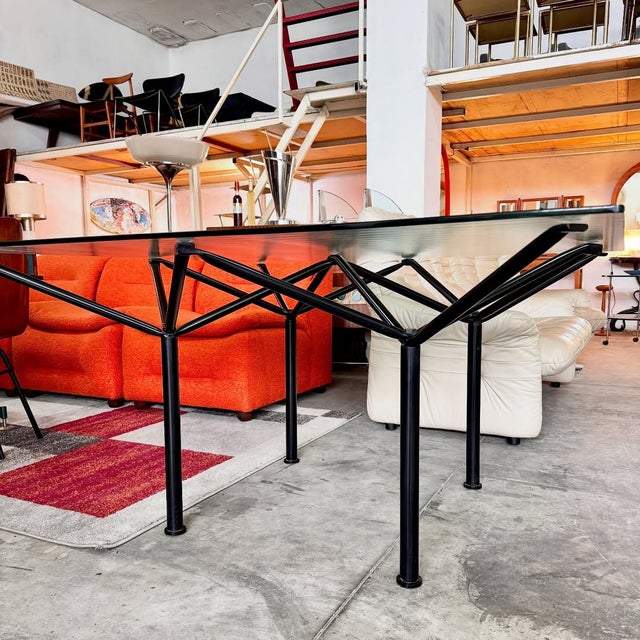 Ponte Dacqua Dining Table by Laura De Lorenzi and Stefano Stefani for Pallucco, 1980s For Sale - Image 10 of 11