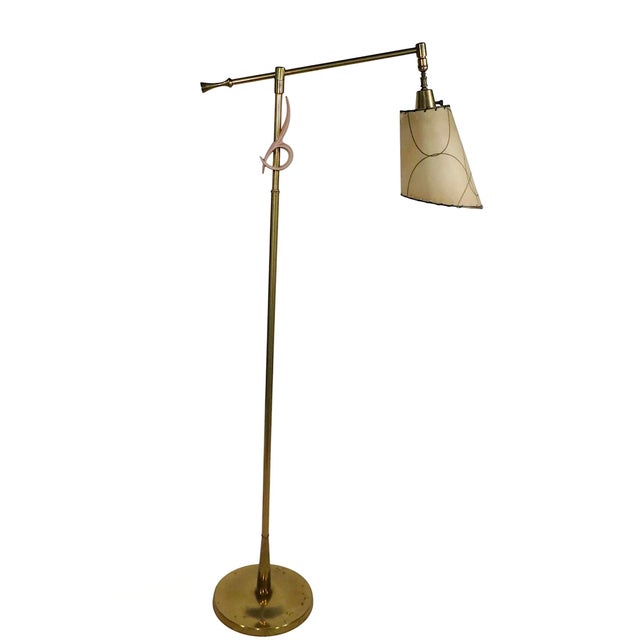 Mid-Century Modern Mid Century Floor Lamp by Rembrandt C. 1950's For Sale - Image 3 of 12
