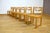 Brutalist Vintage Elm Chairs from Maison Regain, 1980, Set of 6 For Sale - Image 3 of 9