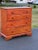 This Antique Pine Chippendale Chest, dated 1808 and perched on a classic bracket base, showcases the robust charm and...