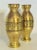 1920s Farberware Ivy Banded Brass Bud Vases- a Pair For Sale - Image 4 of 9
