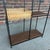 Black Arthur Umanoff Etagere With Mayan Sun Mid Century Caned Iron For Sale - Image 8 of 12