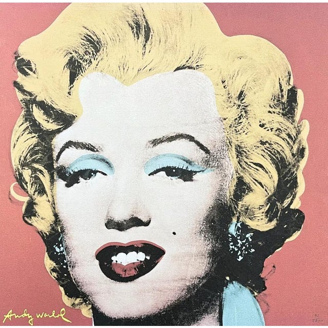 After Andy Warhol, Marilyn Monroe Brown-Red, 1980s, Print For Sale - Image 6 of 6