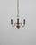 20th Century Belgian Colonial Revival Brass Three-Arm Chandelier For Sale - Image 16 of 18