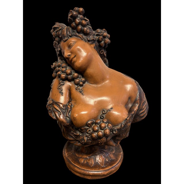1920s Vintage Terracotta Sculpture, 1920 For Sale - Image 5 of 7