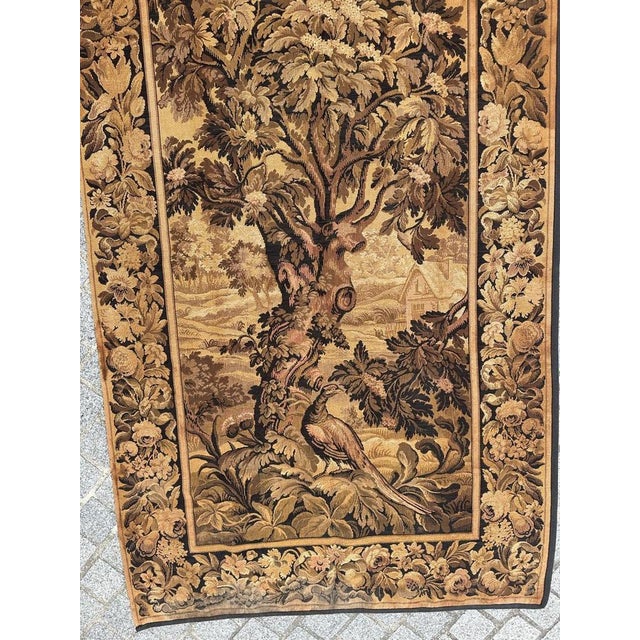 Early 20th Century French Aubusson Style Jacquard Tapestry, 1920s For Sale - Image 3 of 18