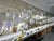 Single Hand Painted Silver Leaf Chinoiserie Wallpaper Panel, Wisteria Floral Mural, Custom Size Available For Sale - Image 4 of 6