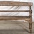 1900 - 1909 Antique Anglo-Indian Teakwood Ladderback Bench For Sale - Image 5 of 6
