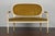 French Provincial Antique French Louis XVI Style Provincial Painted Loveseat W/ Two Armchairs - Set of 3 For Sale - Image 3 of 13
