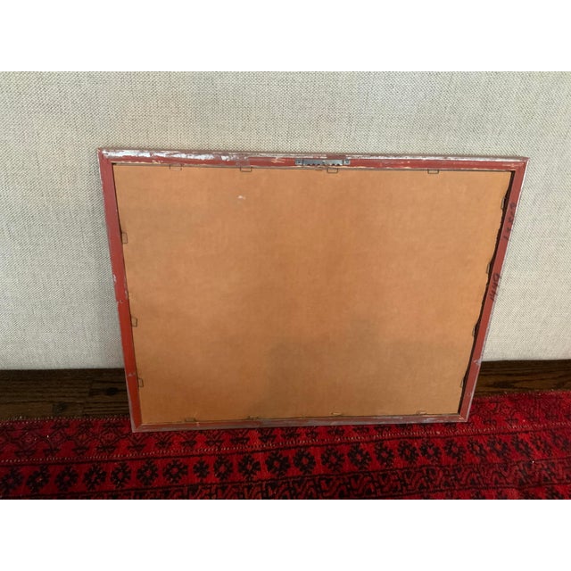 Original Watercolor Titled “Florida Bathers” Beach Painting Signed by Artist Richard C. Lewis (1952) For Sale - Image 4 of 6