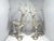 Mid-Century Modern Miniature Silvered Brass Deer Figurines - a Pair For Sale - Image 3 of 12