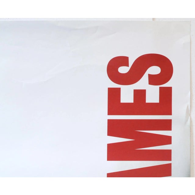 Contemporary 1999 Swedish Poster, World Police & Fire Games, Francisco Durán Casado, Brandman, Madrid For Sale - Image 3 of 5