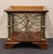 Vintage High End Contemporary Modern 28" Square Accent End Table W. Glass Top For Sale - Image 4 of 7