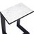 Kenora White Marble Accent Table For Sale - Image 10 of 11