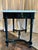 Napoleon 3 Black Lacquered Table W/ Marble Top For Sale - Image 4 of 6
