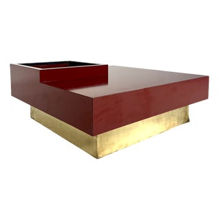 Mid-Century Italian Coffee Table, 1980s For Sale