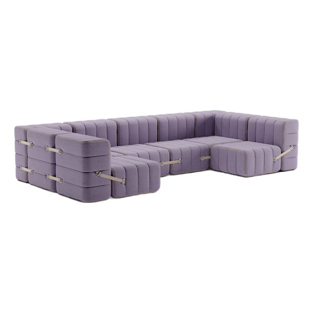 Flexible U-Sofa from Ambivalenz, Set of 15 For Sale