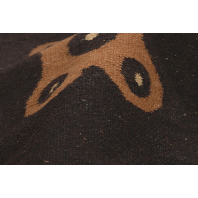Vintage Mexican Zapotec Rug, 01'02 X 01'06 For Sale In Dallas - Image 6 of 10