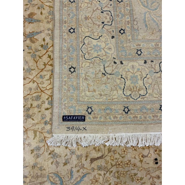 Safavieh Hand-Knotted Wool Tree of Life Area Rug For Sale - Image 10 of 11
