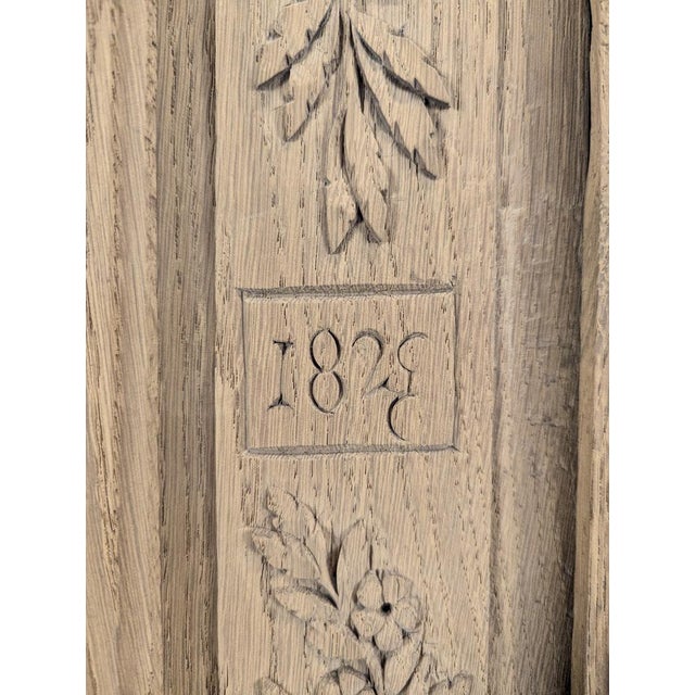 Large Vintage Stripped Norman Wardrobe For Sale - Image 11 of 12