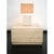 Travertine Table Lamp with Rectangular Lampshade, 1970s For Sale - Image 4 of 10